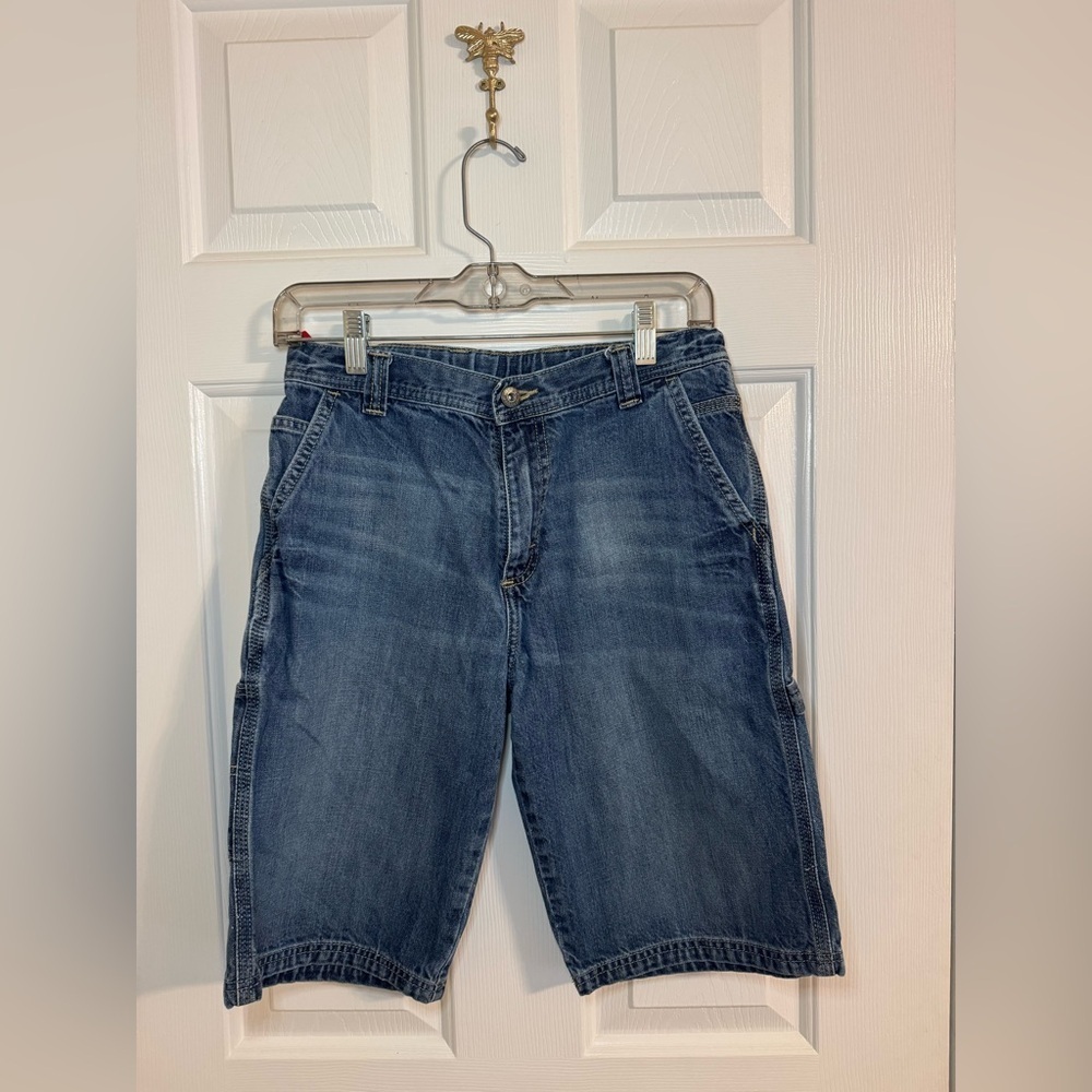 Wrangler Jean Shorts Boys size 16 denim blue
